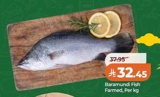 Baramundi Fish Farmed