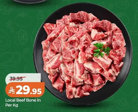 Local Beef Bone in Per Kg