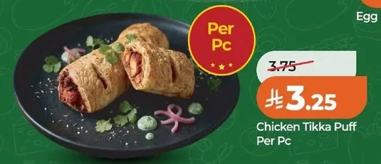 Chicken Tikka Puff