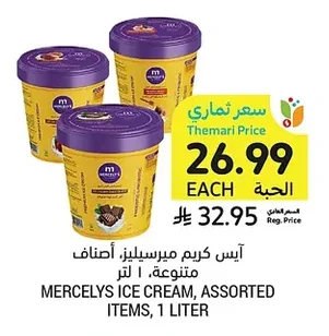 Ice Cream, Assorted Flavors