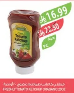 كاتشب طماطم عضوي