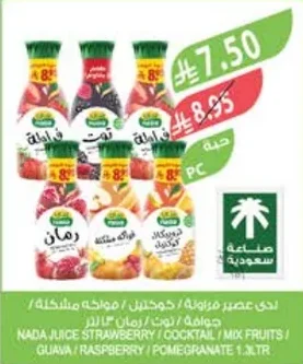 Nada Fruit Juice Mixed / Guava / Berry / Pomegranate