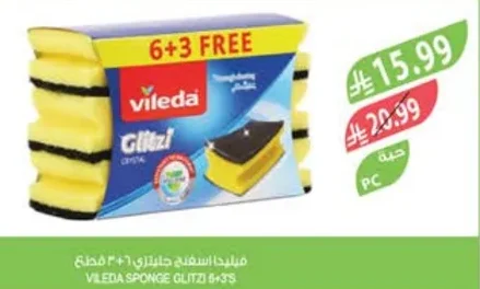 Vileda Glitzi Sponges