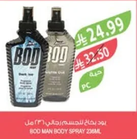 بود بخاخ للجسم رجالي