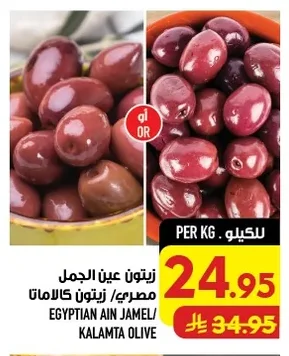 زيتون عين الجمل مصري/ زيتون كلاماتا