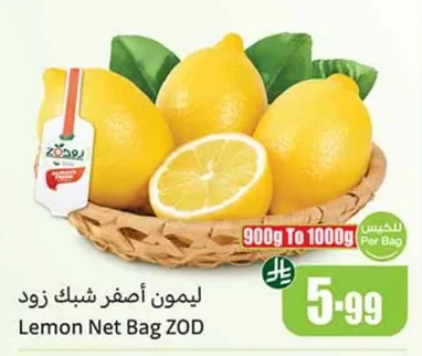 ليمون أصفر شبك زود