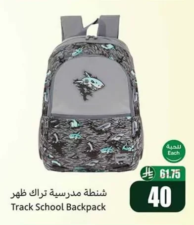 Track Backpack School Bag
