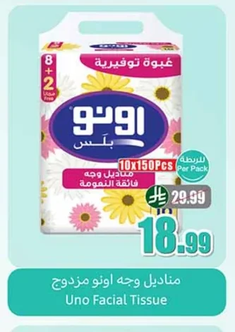 Facial Tissues Double