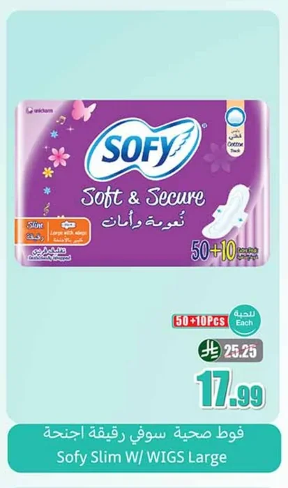 Sofy Thin Wings Sanitary Pads