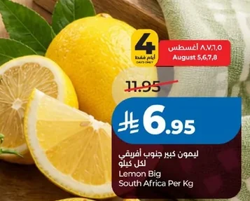 ليمون كبير جنوب افريقي