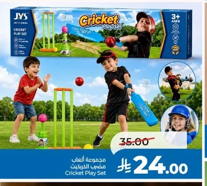 مجموعة ألعاب مضرب الكريكيت