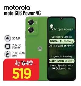 motorola moto G06 Power 4G
