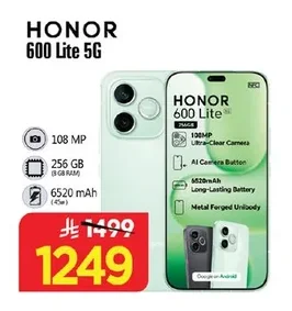 HONOR 600 Lite 5G