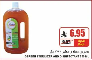GSREEN Sterilizer and Disinfectant 750ml