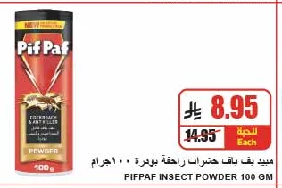 PIFPAF INSECT POWDER 100 GM