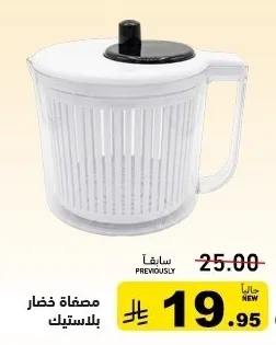 Plastic Vegetable Strainer 23.5*14 cm