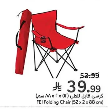Folding Chair (52 x 2 x 88 cm)