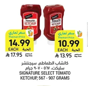 كاتشب الطماطم، سيجنتشر سليكت