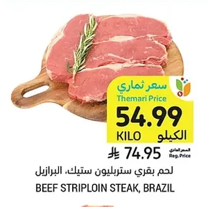 BEEF STRIPLOIN STEAK, BRAZIL