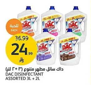 DAC Disinfectant Liquid Assorted