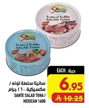 سانتا سلطة تونه