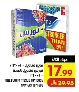 Fine Fluffy Tissues