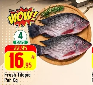 Fresh Tilapia