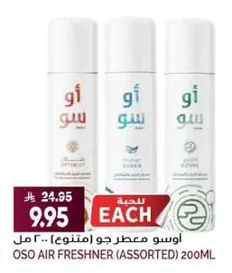 OSO Air Freshener (Assorted)
