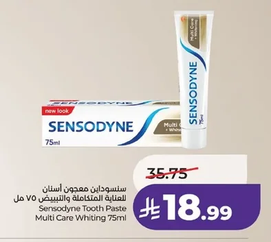 Sensodyne Toothpaste for Complete & Whitening Care