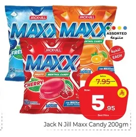 Jack N Jill Max Fruity Menthol Candy