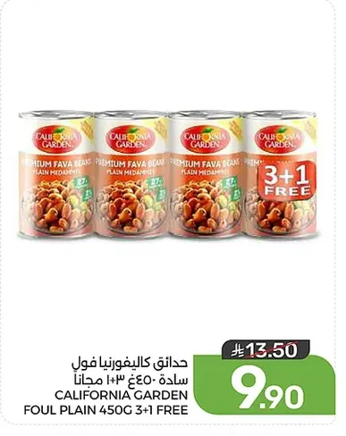 سادة فول ٤٥٠غ ٣+١ مجانا