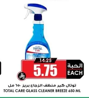 Total Care Breeze Glass Cleaner