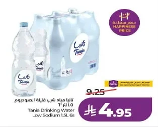Drinking Water Low Sodium
