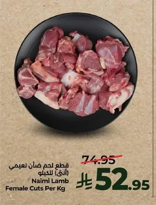 Female Cuts Per Kg