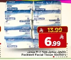 Packwell Facial Tissues