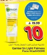 Garnier Skin Light Face Wash