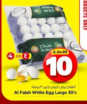 Al Falah Large White Eggs