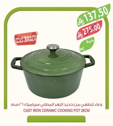CAST IRON CERAMIC COOKING POT 26CM