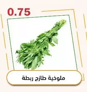 ملوخية طازج ربطة