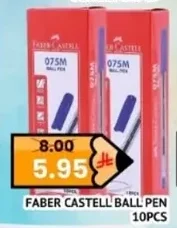 FABER CASTELL BALL PEN 10PCS