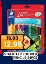STAEDTLER COLORED PENCILS 24PCS