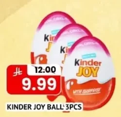 KINDER JOY BALL 3PCS