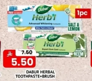Toothpaste & Brush Set