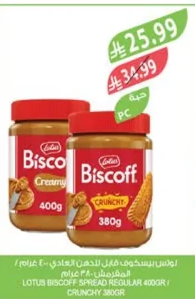 Lotus Biscoff Spread Regular 400g / Crunchy 380g