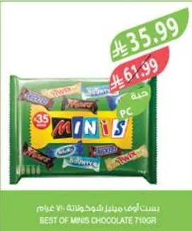 BEST OF MINIS CHOCOLATE 710GR