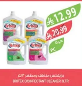 Britex Disinfectant Cleaner 3L