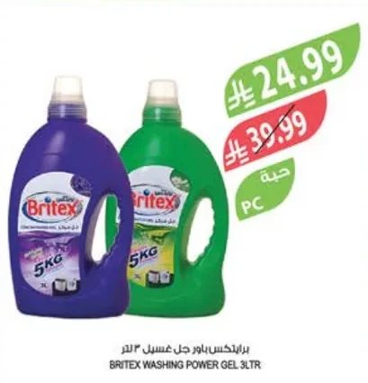 BRITEX POWER GEL LAUNDRY DETERGENT