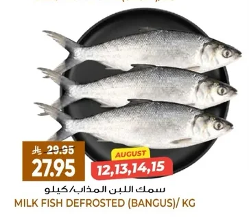 MILK FISH DEFROSTED (BANGUS)/ KG