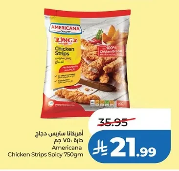 Spicy Chicken Strips