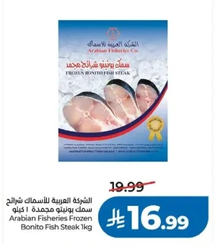 الشركة العربية للأسماك سمك بونيتو مجمدة